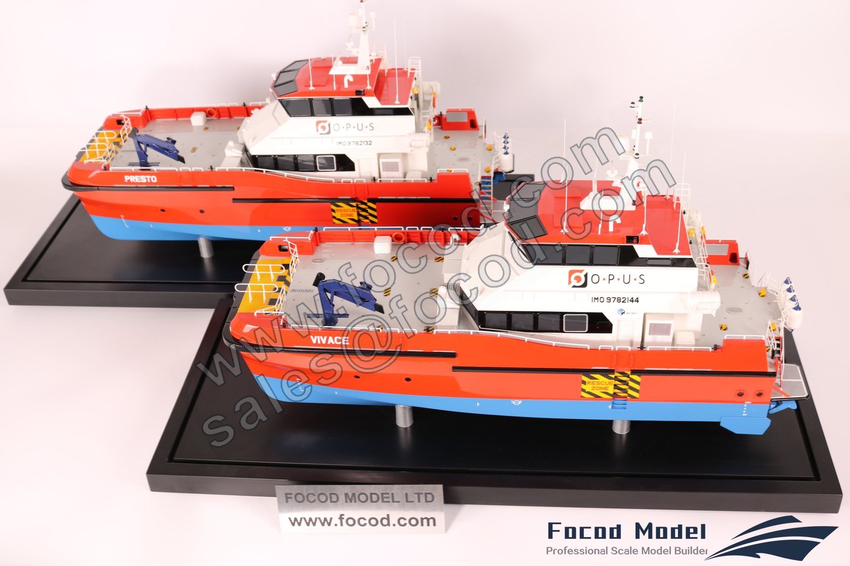 customized model of 27.5mCatamaran Workboat